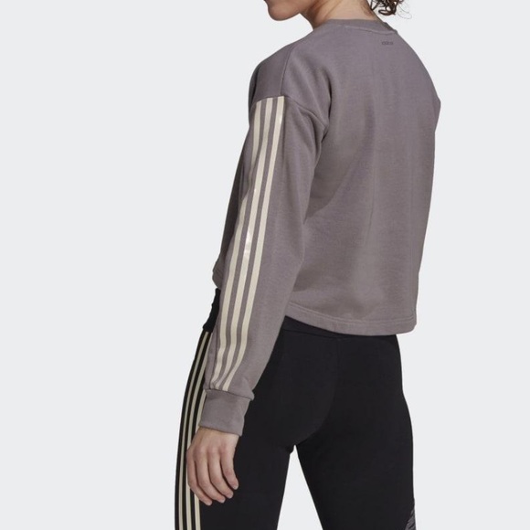 (M) Adidas x Zoe Saldana AEROREADY Sweatshirt - Picture 2 of 11